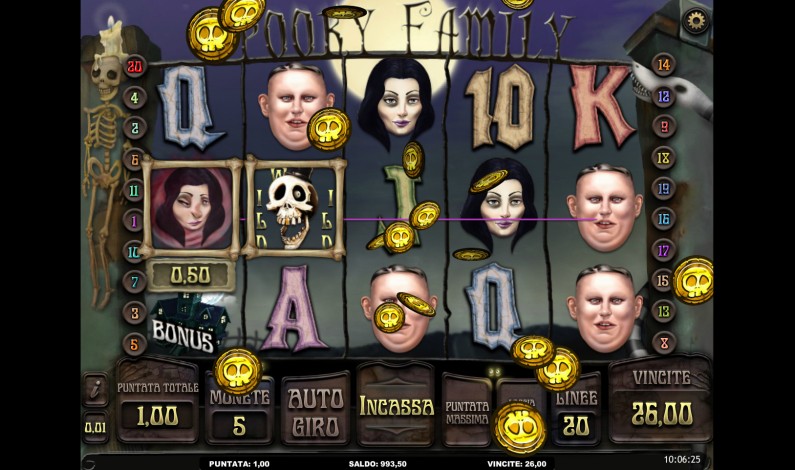 Slot Spooky Family